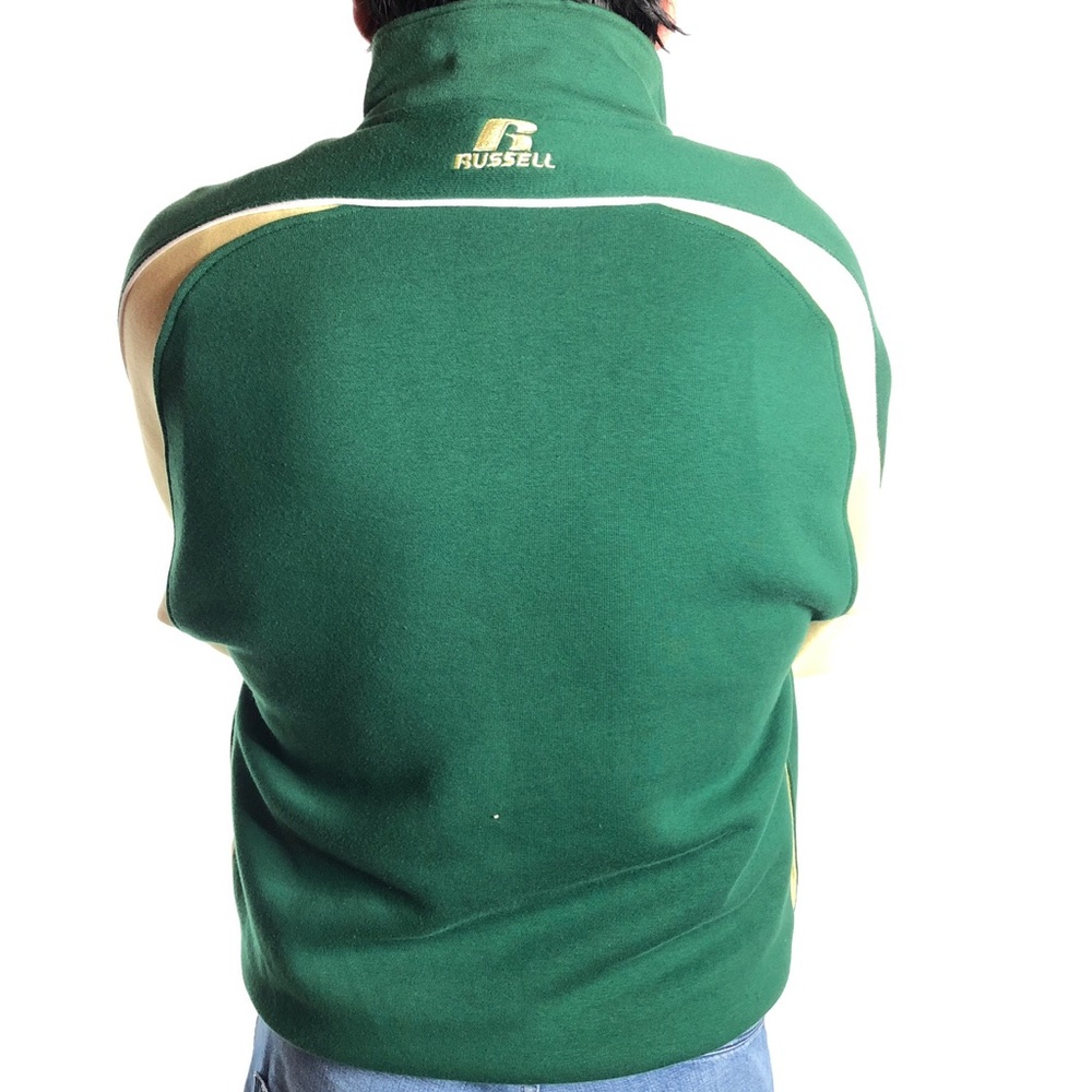🎁GIFTED🛍 NWT Vintage Russell Zip Pullover TPIB - Picture 3 of 7
